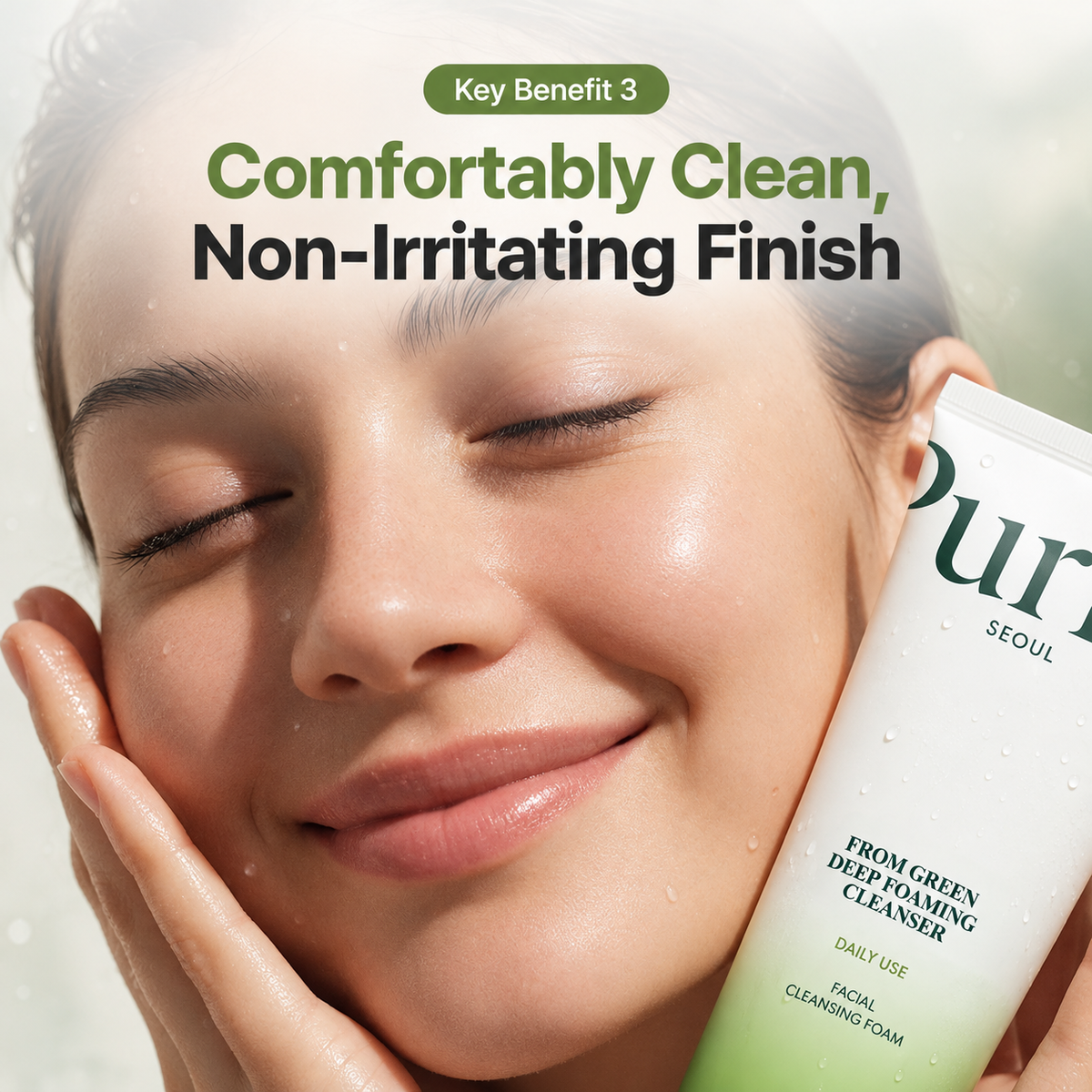 PURITO SEOUL - From Green Deep Foaming Cleanser 150 ml