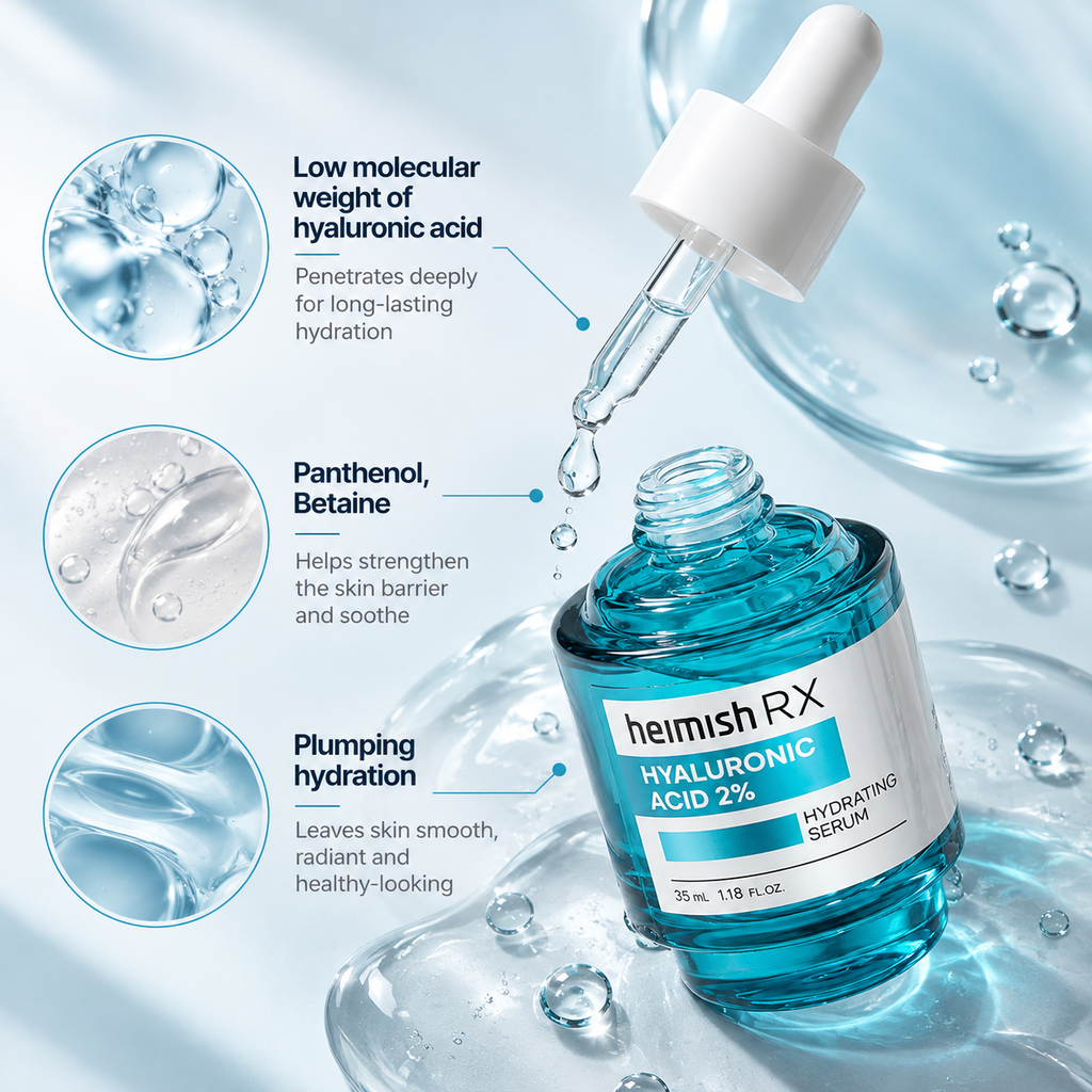 Heimish - RX Hyaluronic Acid 2% Hydrating Serum 35 ml