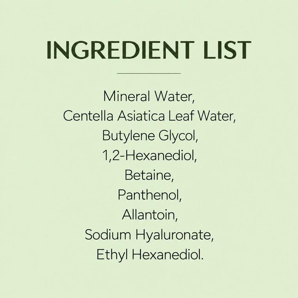 COSRX Centella Water Alcohol-Free Toner 150 ml