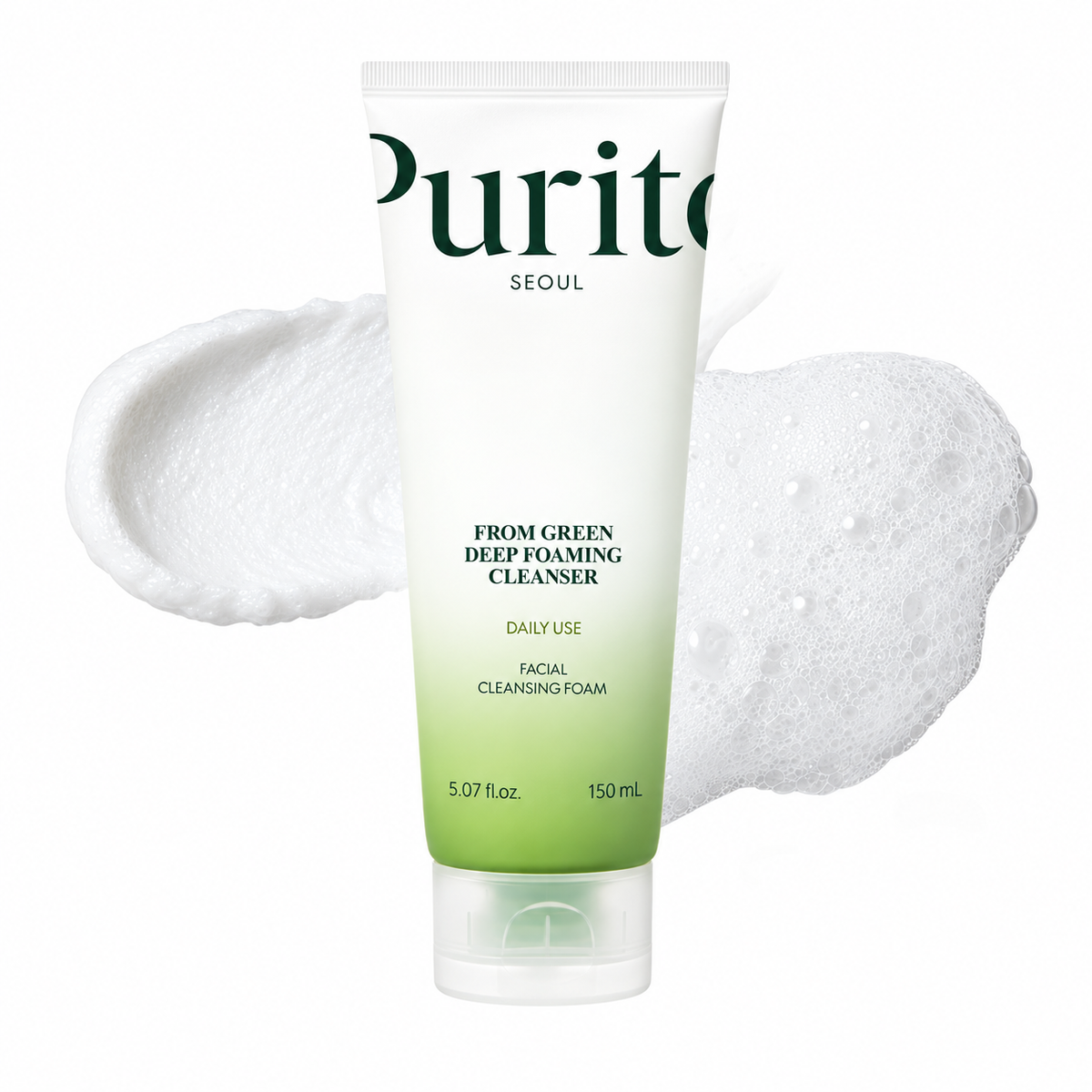 PURITO SEOUL - From Green Deep Foaming Cleanser 150 ml